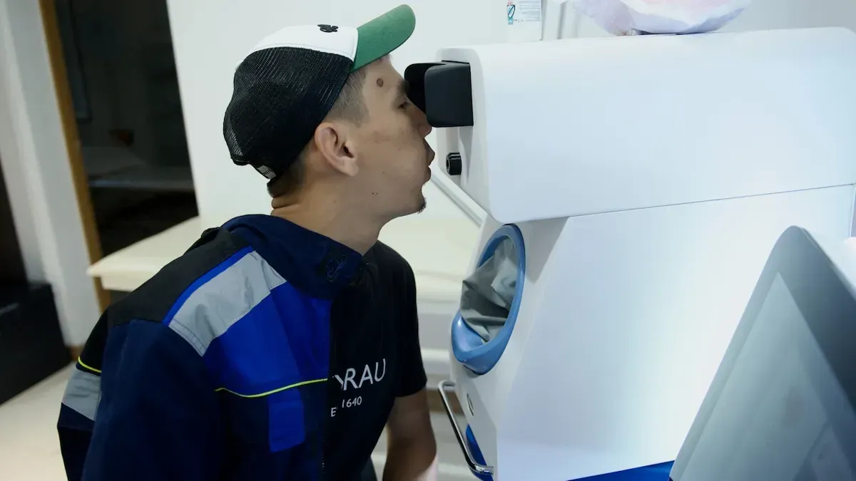 Медосмотр нефтяника в здравпункте Каспий Нефть, каспий нефть, медпункт, медицина, айранколь, здоровье работников, профилактика