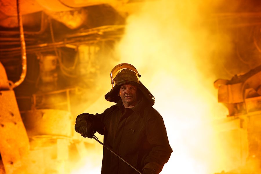 Производство стали на металлургическом комбинате «АрселорМиттал Темиртау»: добыча руды, плавка, прокат и жизнь металлургов Казахстана, АрселорМиттал Темиртау, металлурги, сталь, производство, Казахстан, завод, металлургический комбинат, промышленность, рабочие, Shanger.kz, Карлыгаш Нуржан