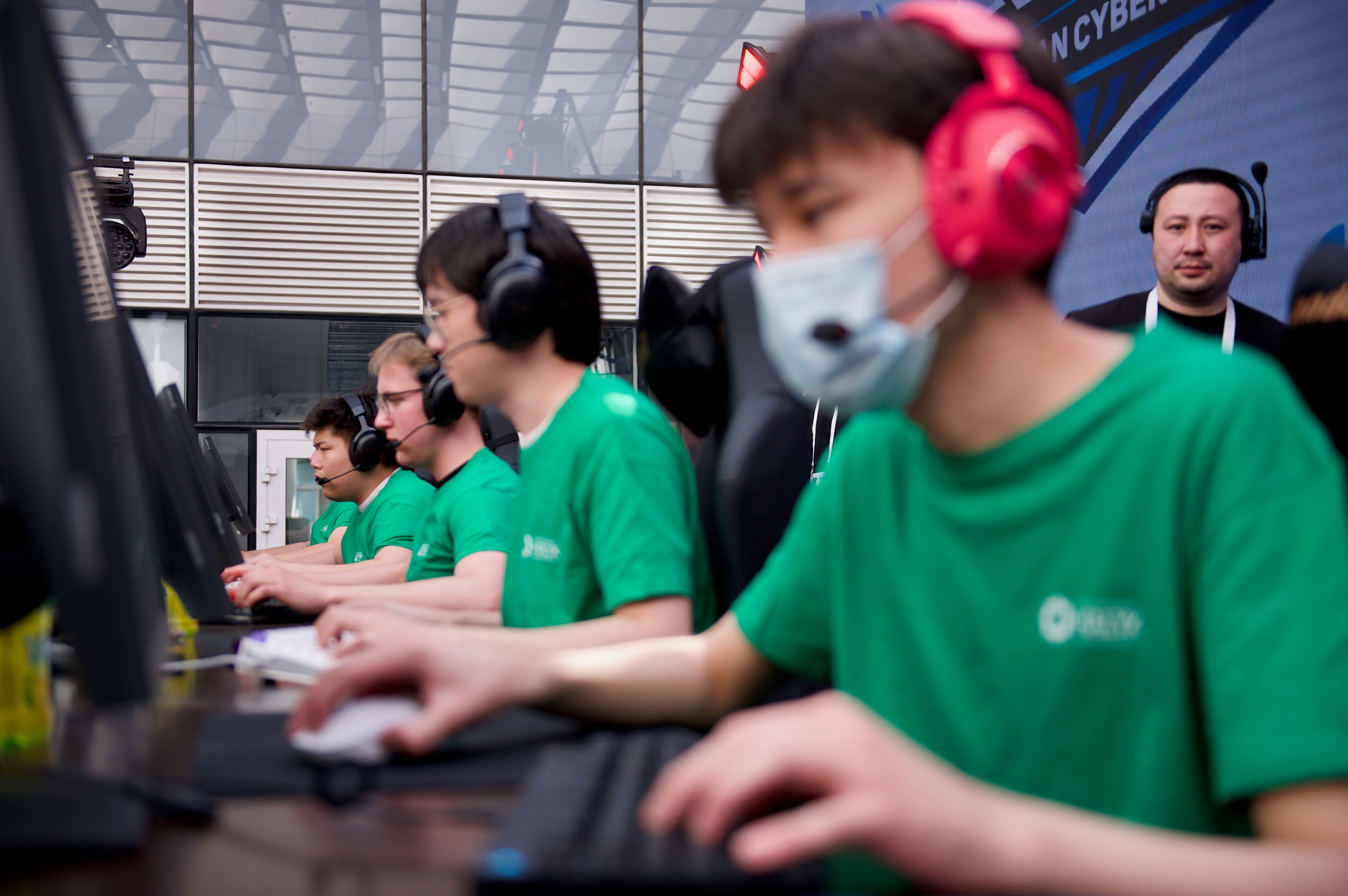 Финал Qazaqstan Cyber Games Students League 2026 по Counter-Strike 2 в Astana IT University, 18 апреля 2026 года. киберспорт, Qazaqstan Cyber Games, QCG 2026, QCG Students League, Counter-Strike 2, CS2, Astana IT University, AITU, студенческая лига, студенческий киберспорт, iPlay Esports, фонд Халык, Halyk, Тимур Кулибаев, NNEF, КазНМУ, IITU, Али Иса, Альтаир Ахметов, Нариман Абильшаиков, Рахматулло Сайдуллаев, Олимпийские киберспортивные игры, Казахстан, Астана, цифровая экономика